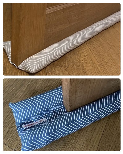 Double draft excluder under - draft, excluder,