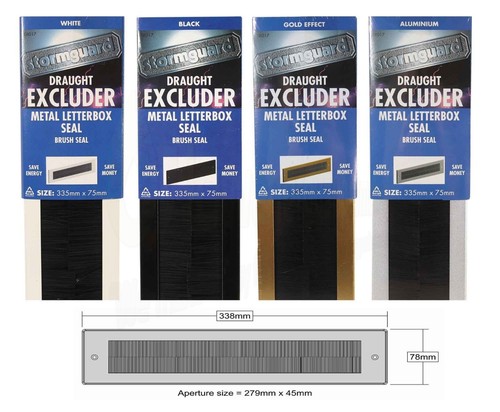 Letterbox draught excluder - letterbox,