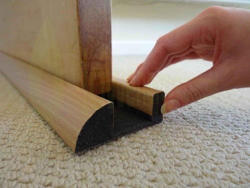 Internal foam under - internal, door