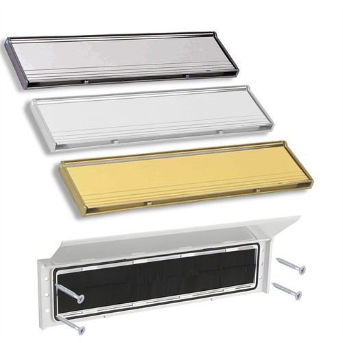 Letterplate door letterbox - 12",