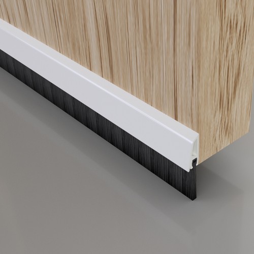 White pvc draught - white,